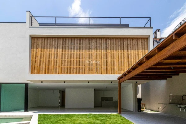 Casa com projeto contemporâneo