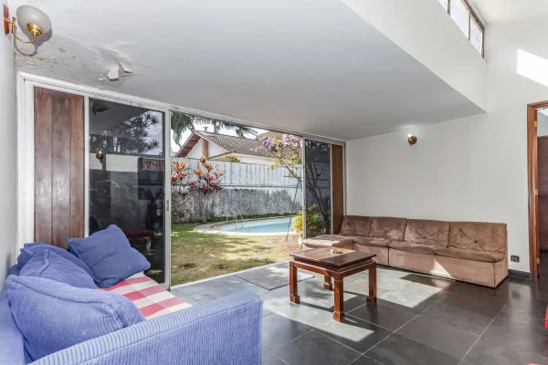 Casa com projeto moderno