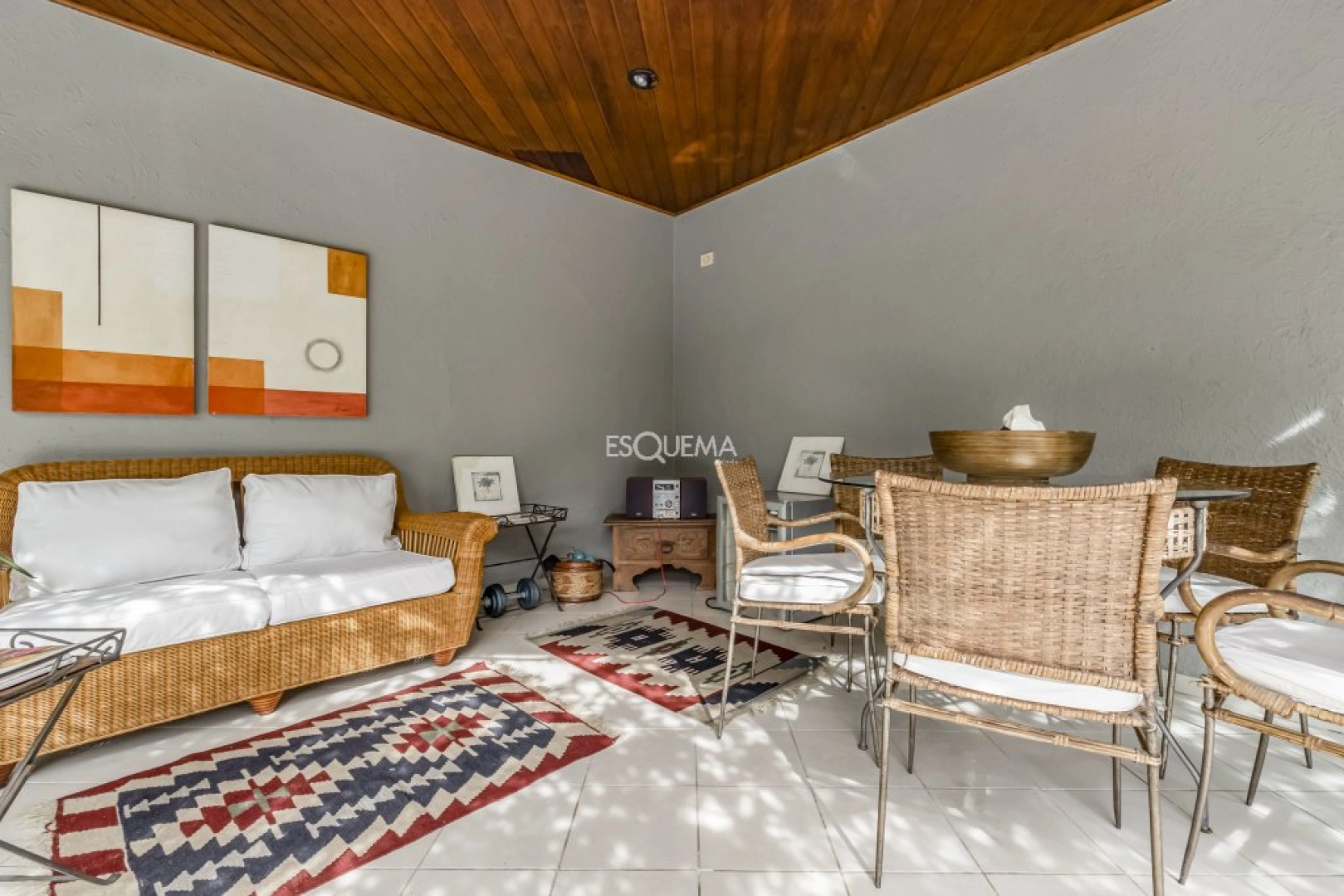 Casa com fachada moderna e 4 suítes - Imagem 4