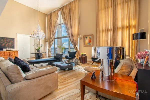 Apartamento duplex em condomínio com lazer completo