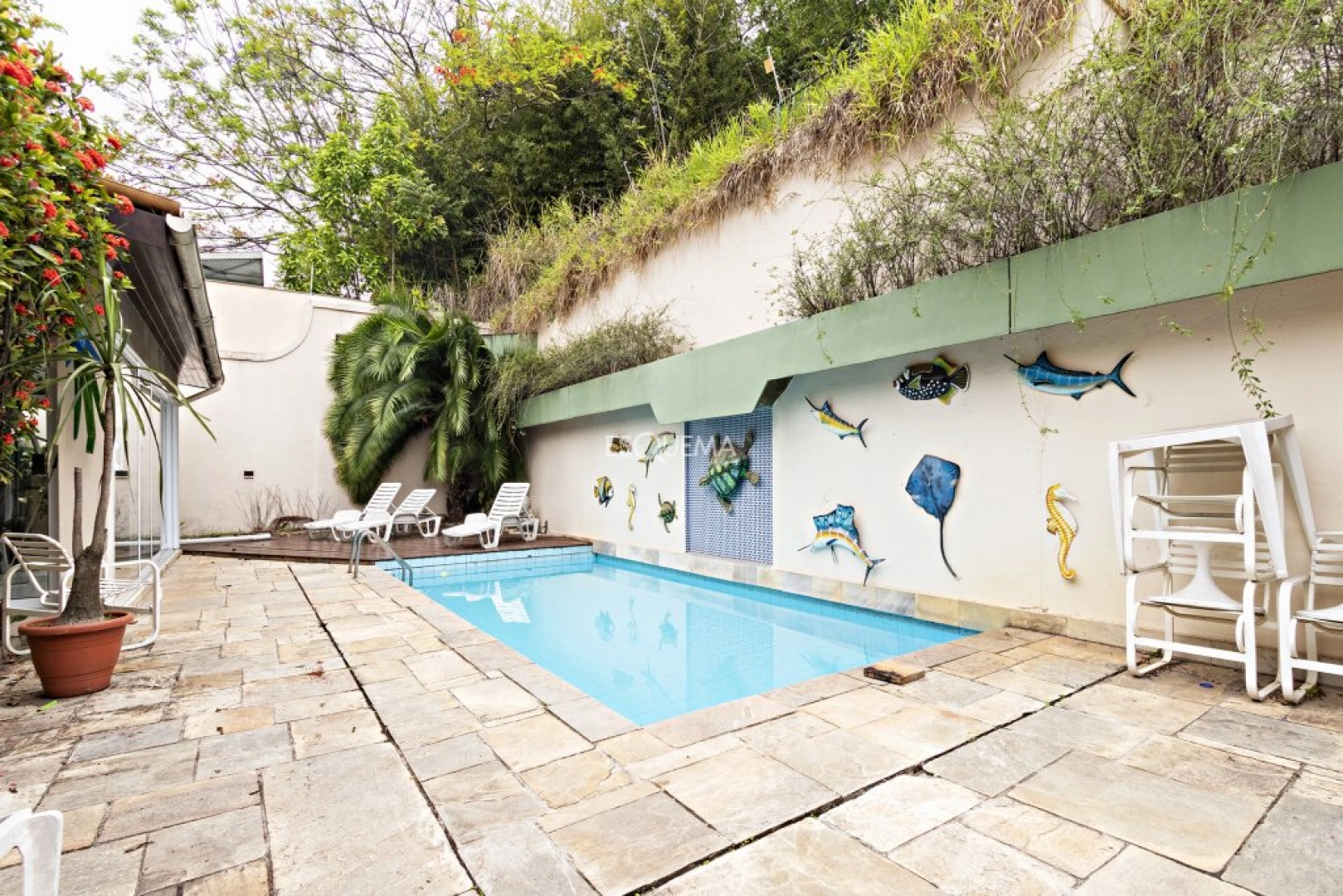 Casa com jardim e piscina - Imagem 2