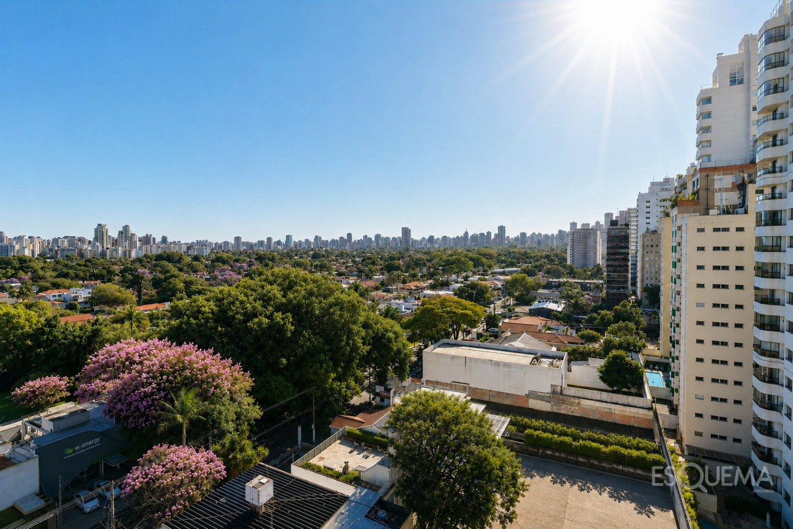 Vista para o skyline e living com lareira, a minutos do Ibirapuera - Imagem 10