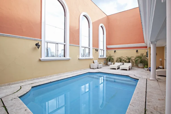 Cobertura com vista para o Parque do Povo
