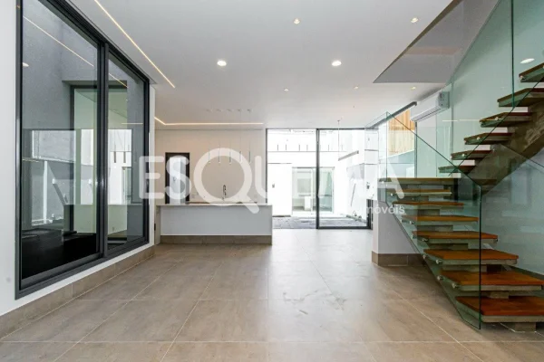 Casa nova com projeto moderno
