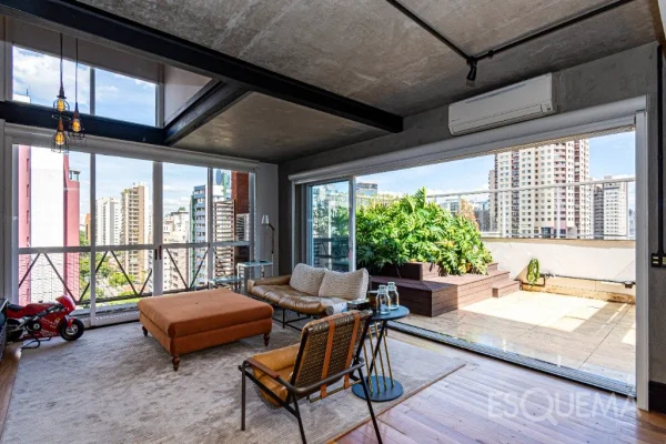 Apartamento duplex pronto para morar no Itaim Bibi