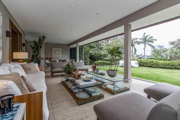 Casa com projeto contemporâneo