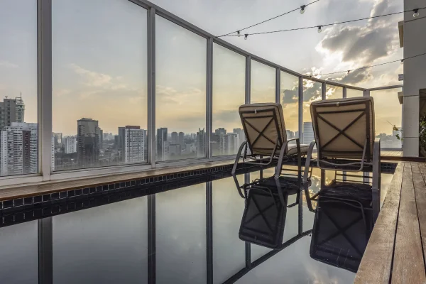 Cobertura com uma das melhores vistas do bairro