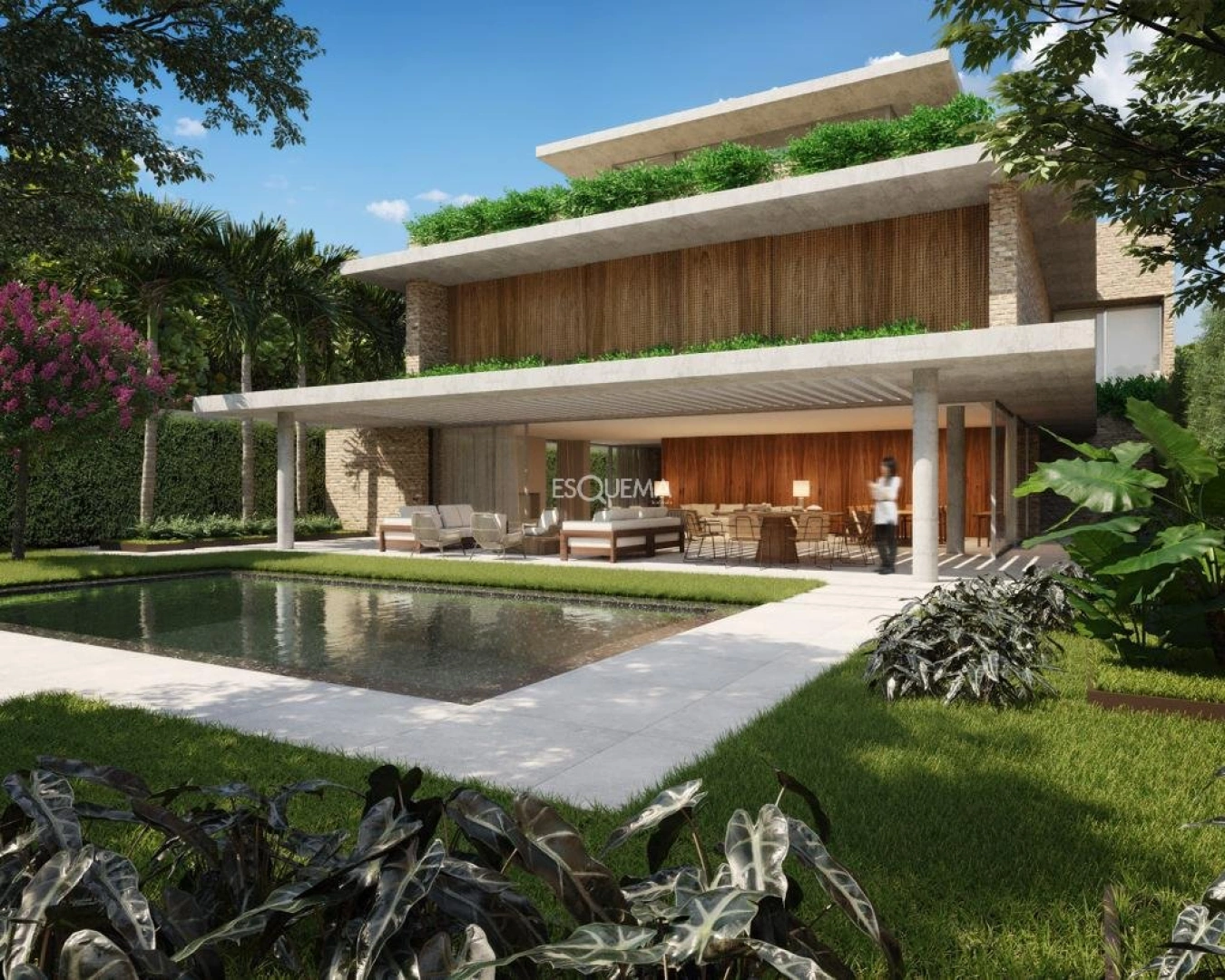 Terreno com projeto aprovado de Dado Castello Branco no Jardim Luzitânia - Imagem 1