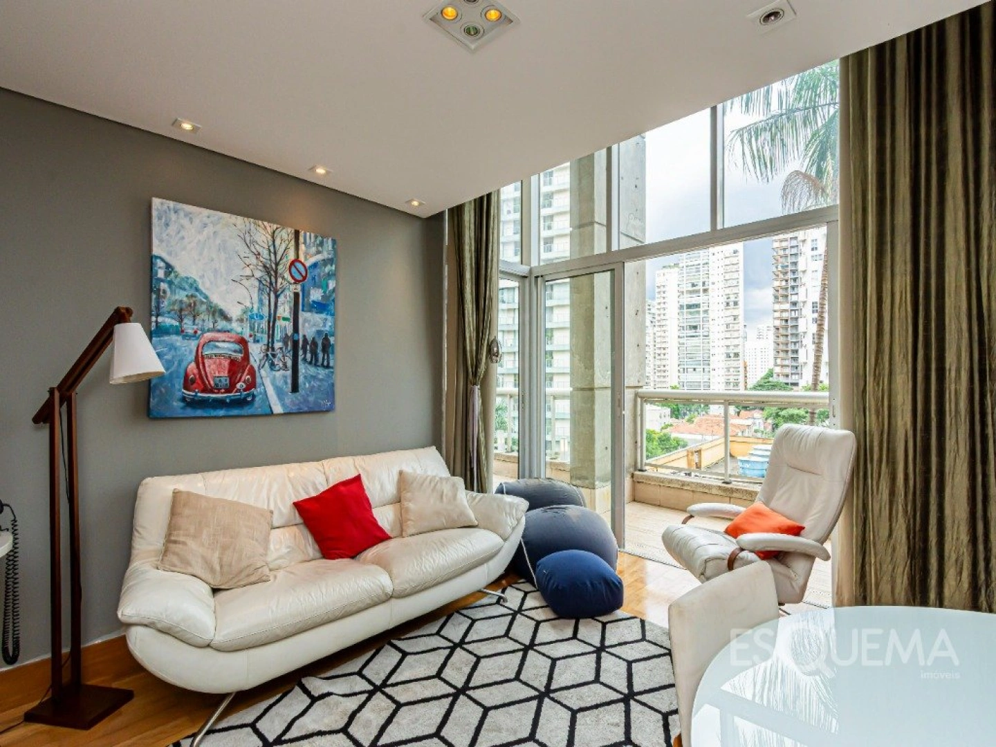 Apartamento com projeto diferenciado e mezanino na Vila Nova Conceição - Imagem 2