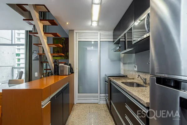 Apartamento com projeto diferenciado e mezanino na Vila Nova Conceição