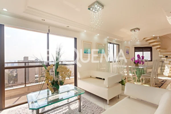 Cobertura duplex com vista panorâmica