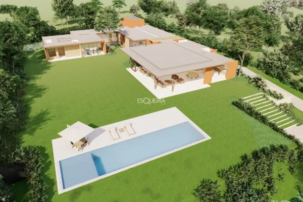 Casa térrea em condomínio com lazer completo