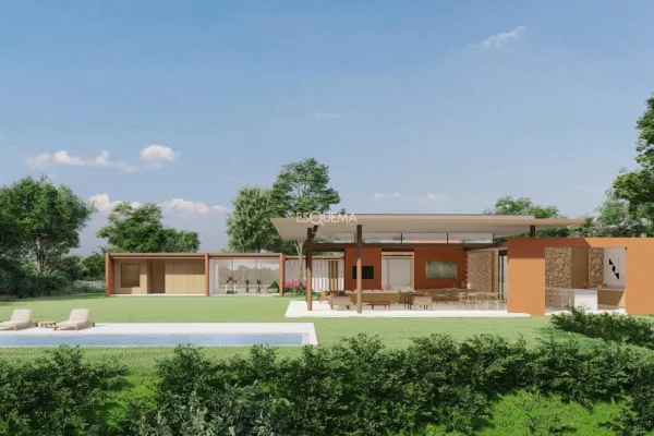 Casa térrea em condomínio com lazer completo