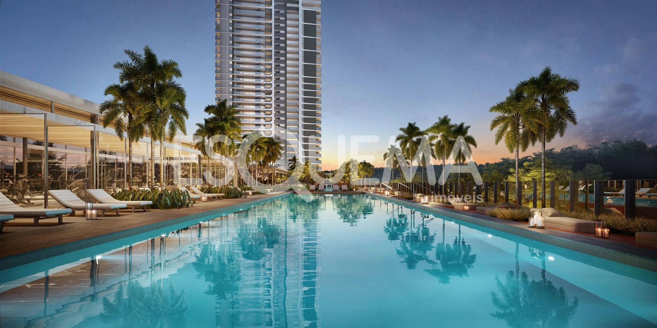 Apartamento com vista panorâmica para o Parque Burle Marx - Imagem 1