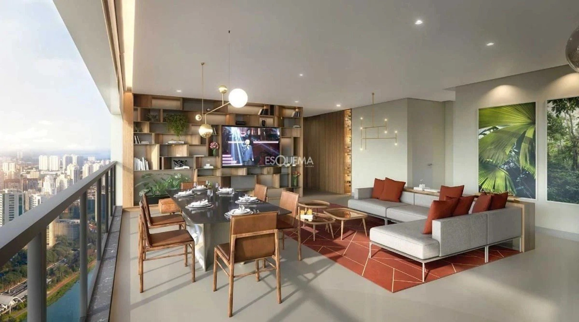 Apartamento com vista panorâmica para o Parque Burle Marx - Imagem 8