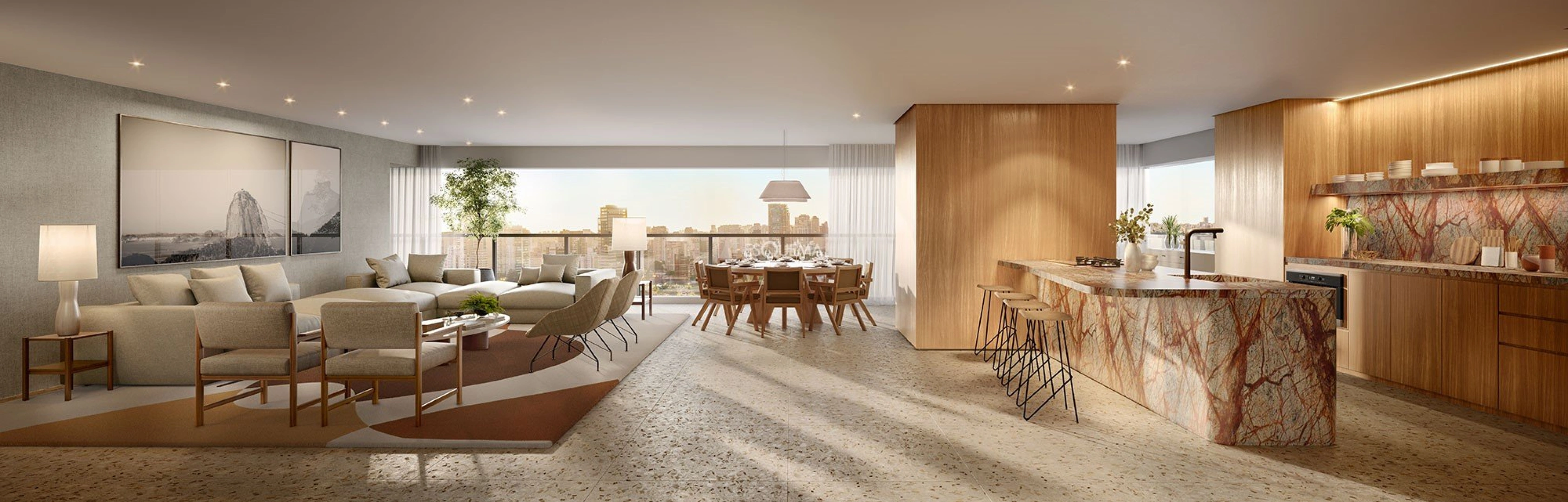 Apartamento com vista panorâmica para o Parque Burle Marx - Imagem 9