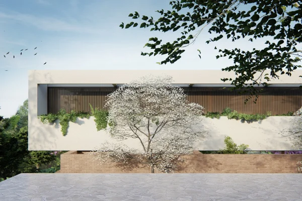 Casa nova e contemporânea