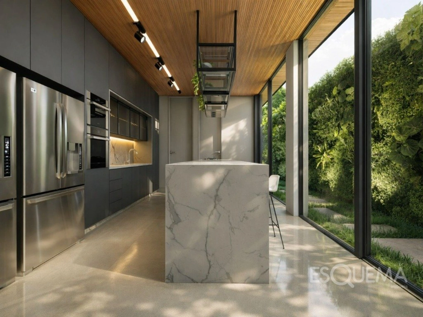Casa em início de construção em rua plana e arborizada - Imagem 11