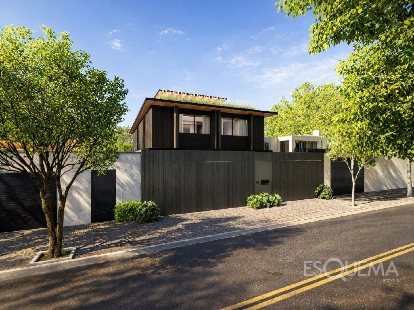Casa em início de construção em rua plana e arborizada - Imagem 14