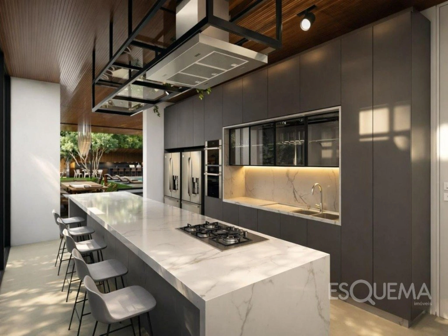 Casa em início de construção em rua plana e arborizada - Imagem 9