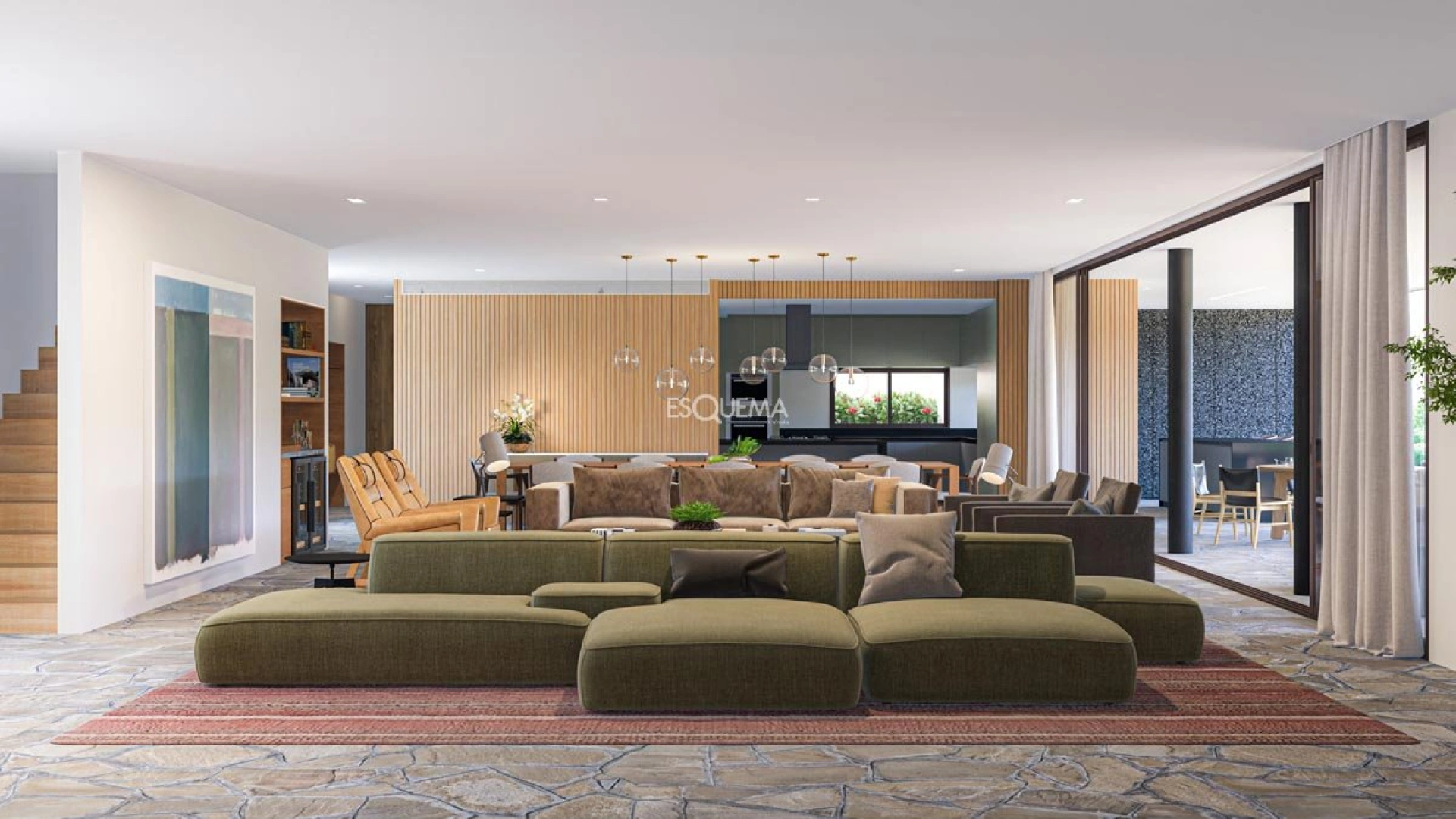Casa moderna em terreno extenso - Imagem 4