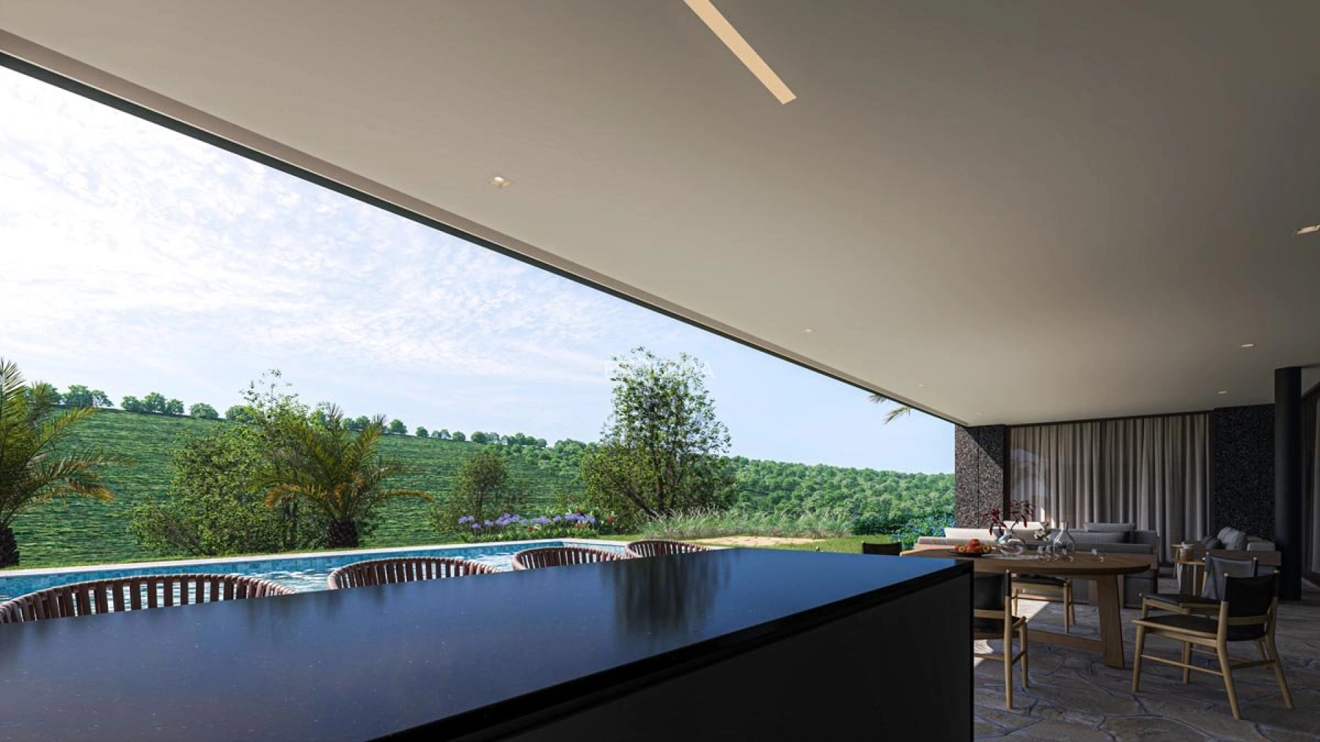 Casa moderna em terreno extenso - Imagem 7