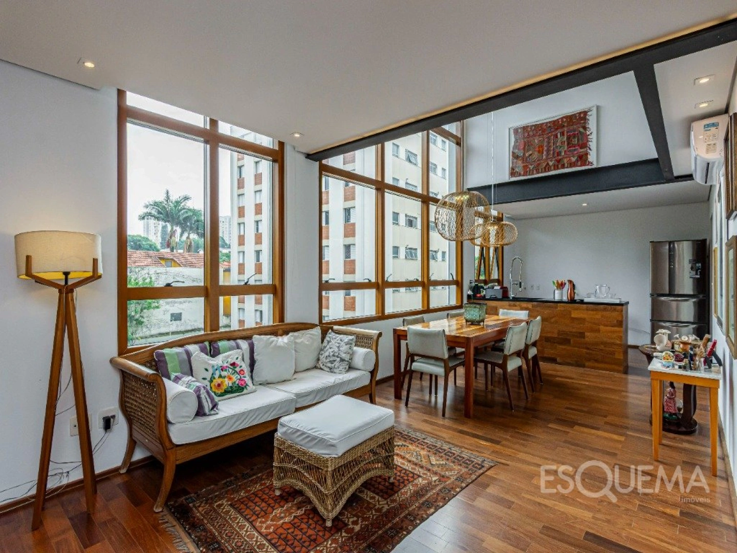 Apartamento com pé-direito duplo, em condomínio exclusivo de Pinheiros - Imagem 8