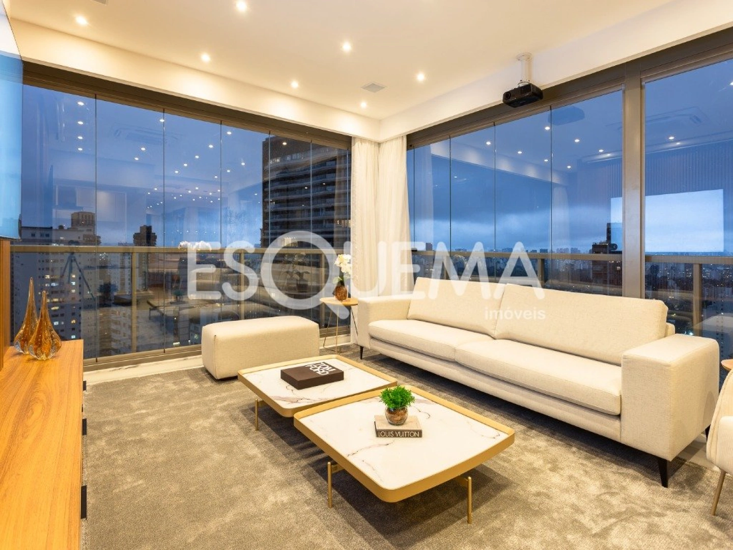 Cobertura compacta e contemporânea com vista para São Paulo - Imagem 2