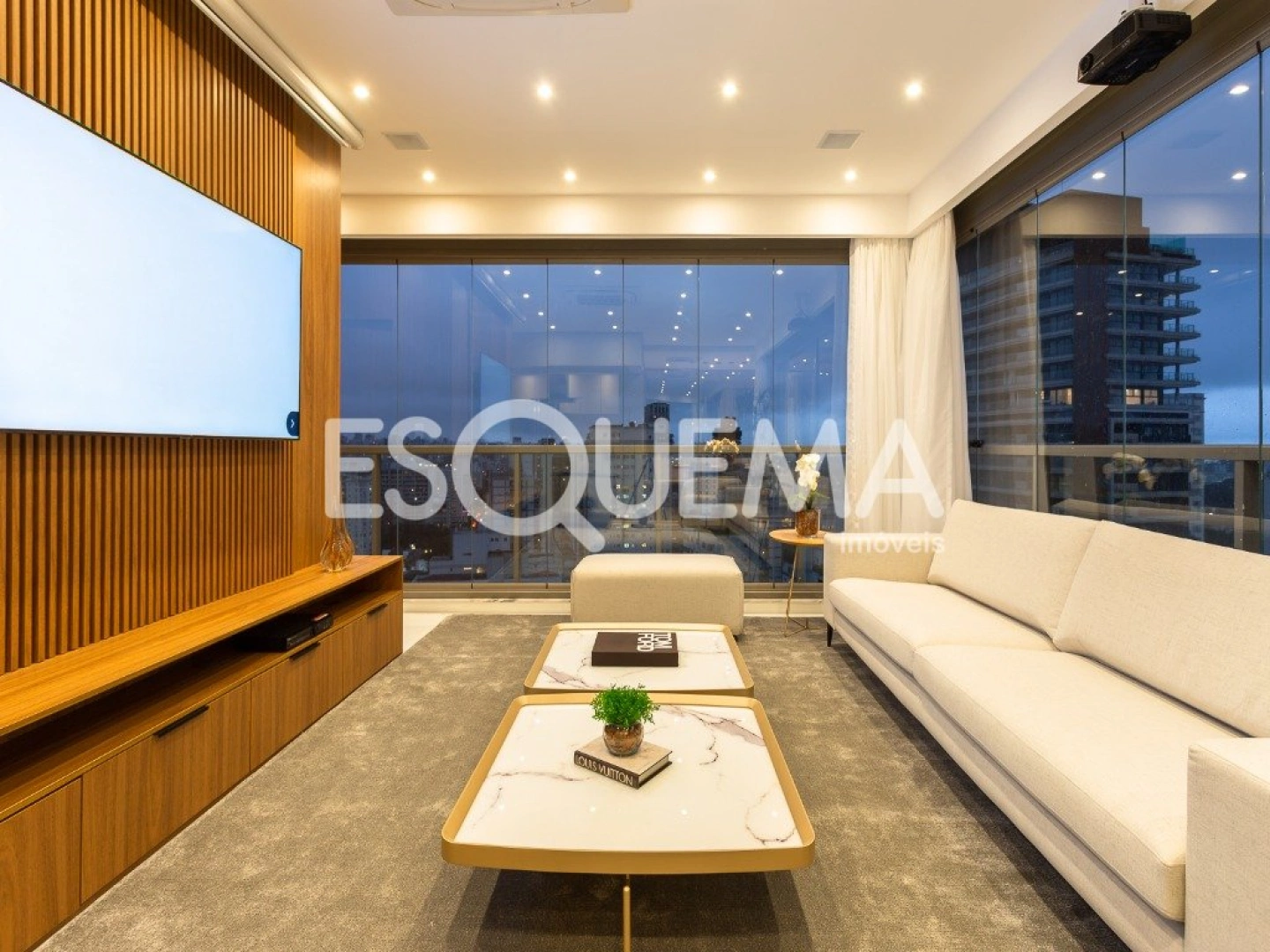 Cobertura compacta e contemporânea com vista para São Paulo - Imagem 3