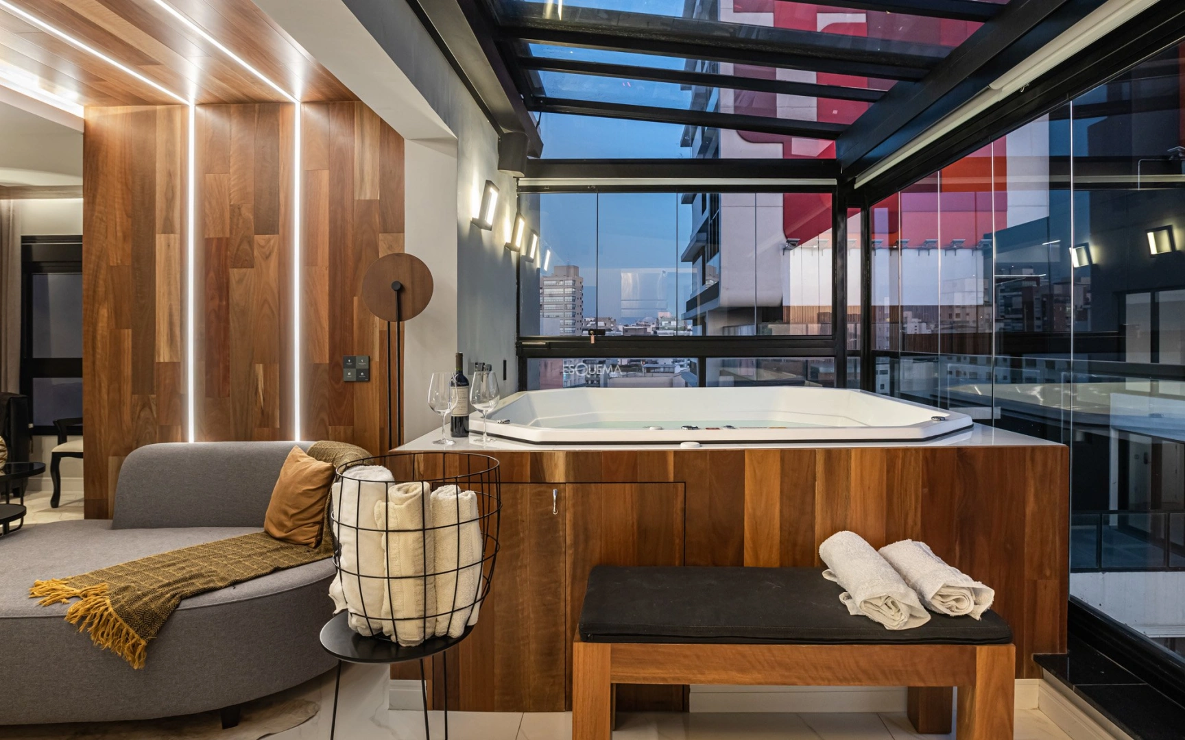 Apartamento duplex moderno - Imagem 12