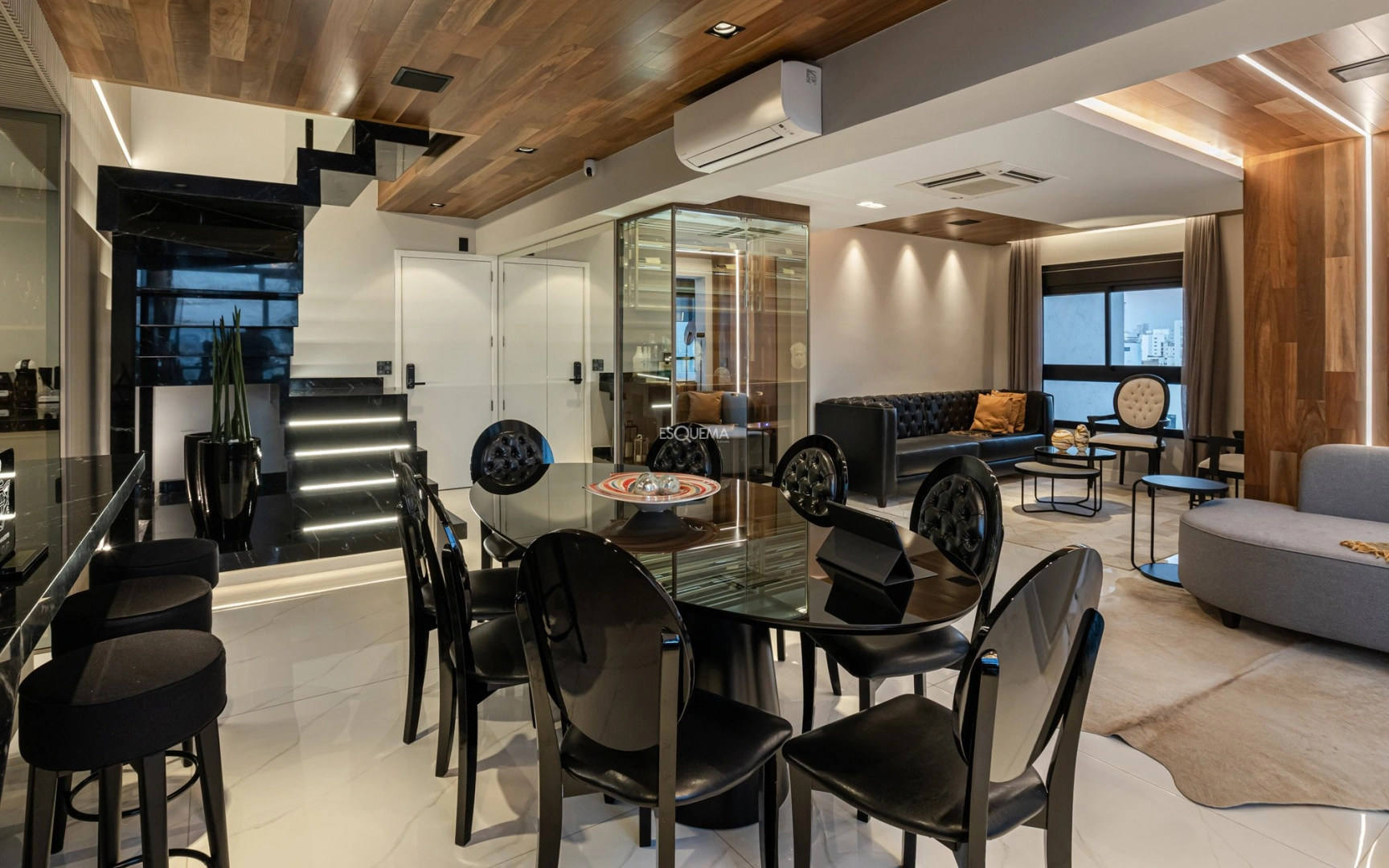Apartamento duplex moderno - Imagem 7