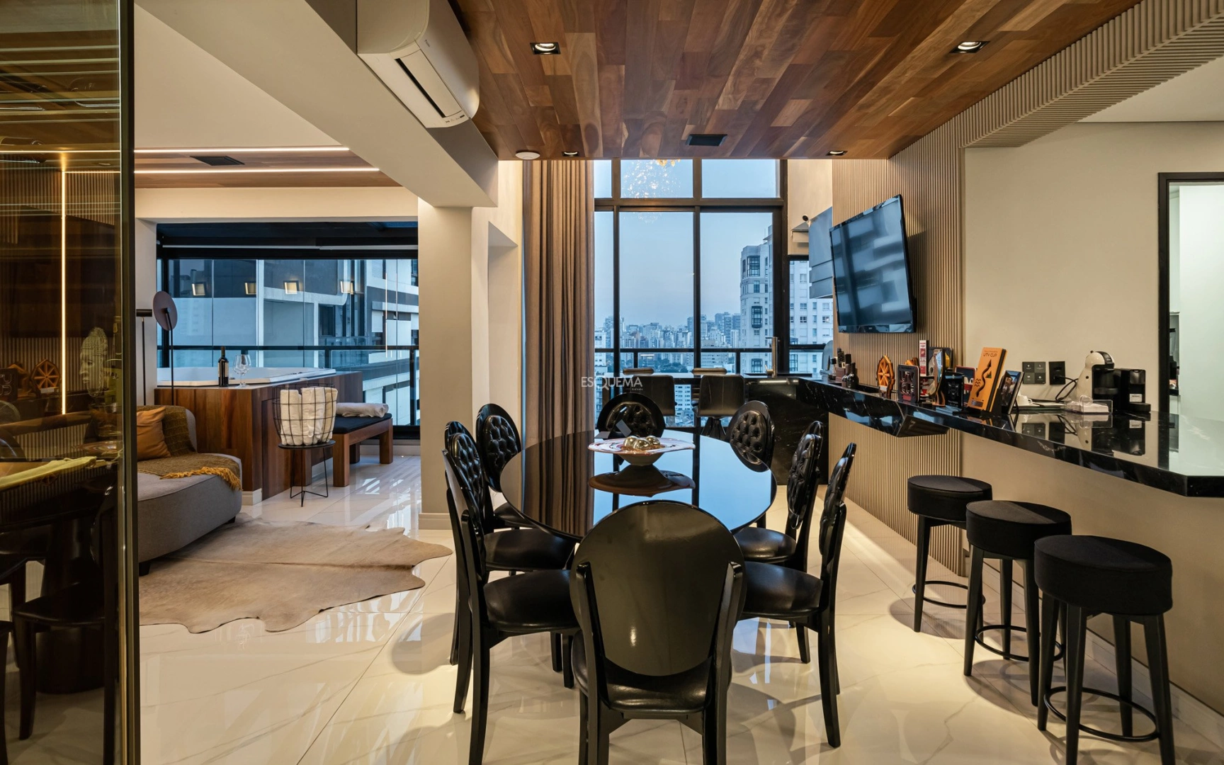 Apartamento duplex moderno - Imagem 8