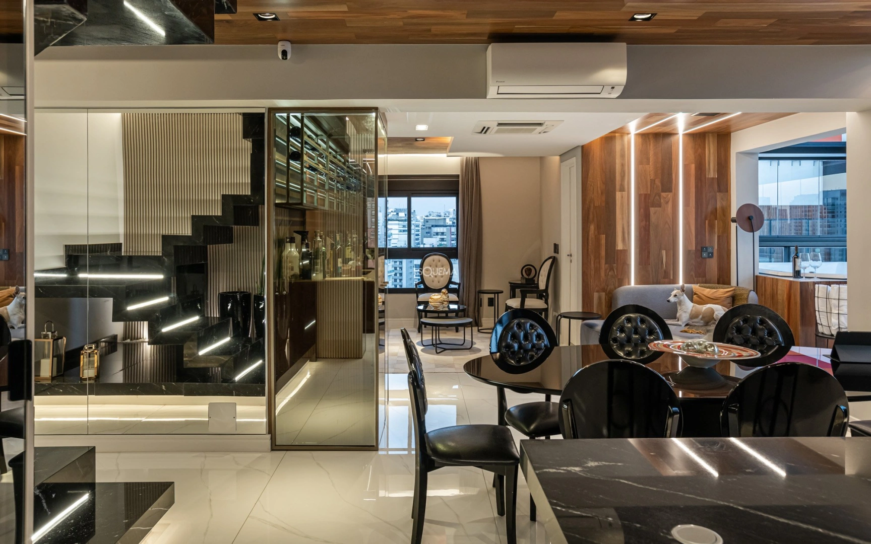 Apartamento duplex moderno - Imagem 9