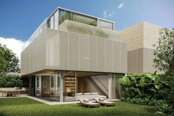 Casa em condomínio com projeto contemporâneo no Jardim Europa