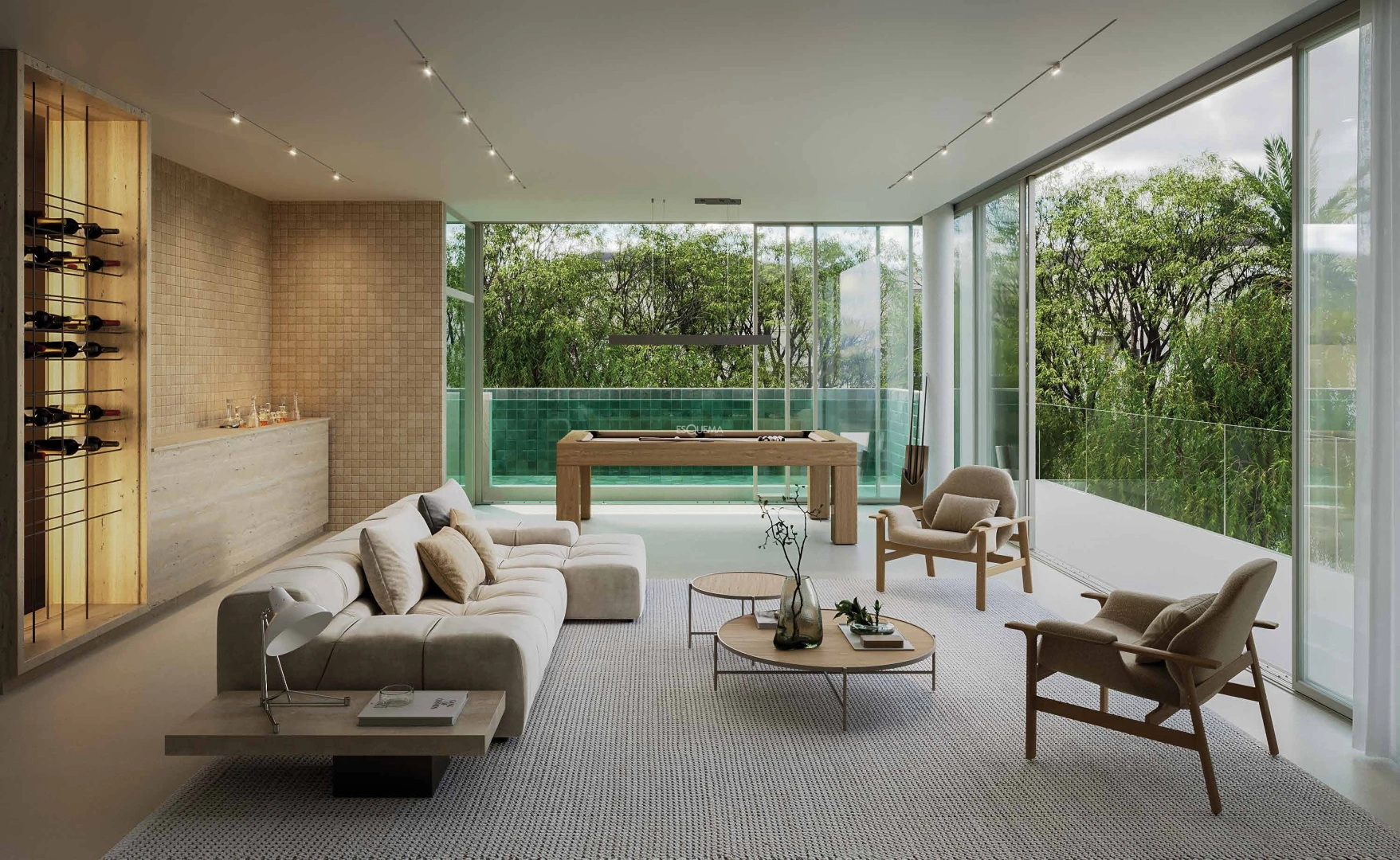 Casa em condomínio com projeto contemporâneo no Jardim Europa - Imagem 5