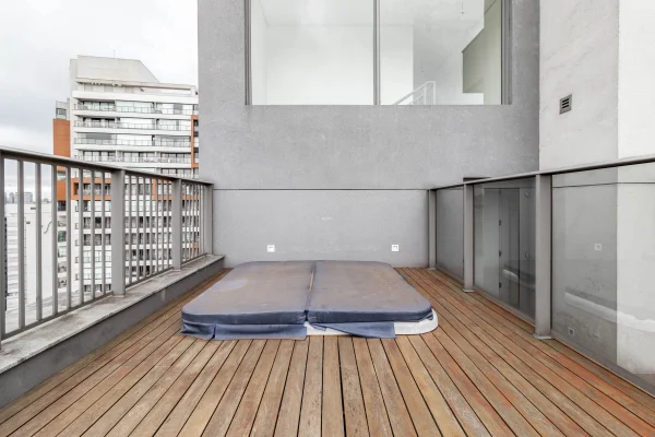 Cobertura nova com piscina privativa e espaço gourmet