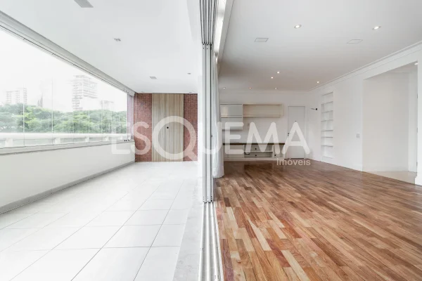 Apartamento para locação no Itaim Bibi com terraço gourmet