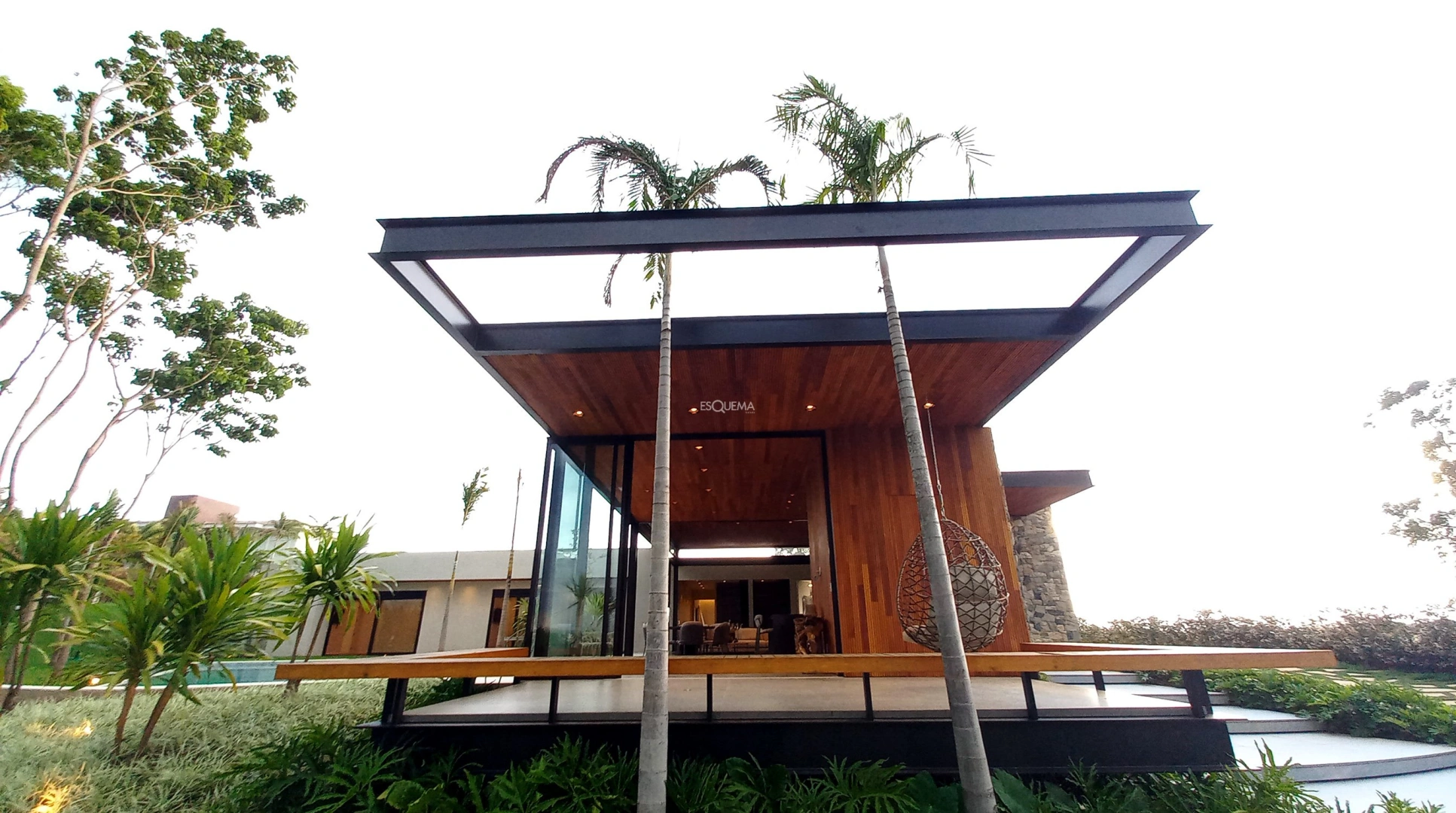 Casa em estilo contemporâneo projetada por Cristiano Ribeiro - Imagem 4