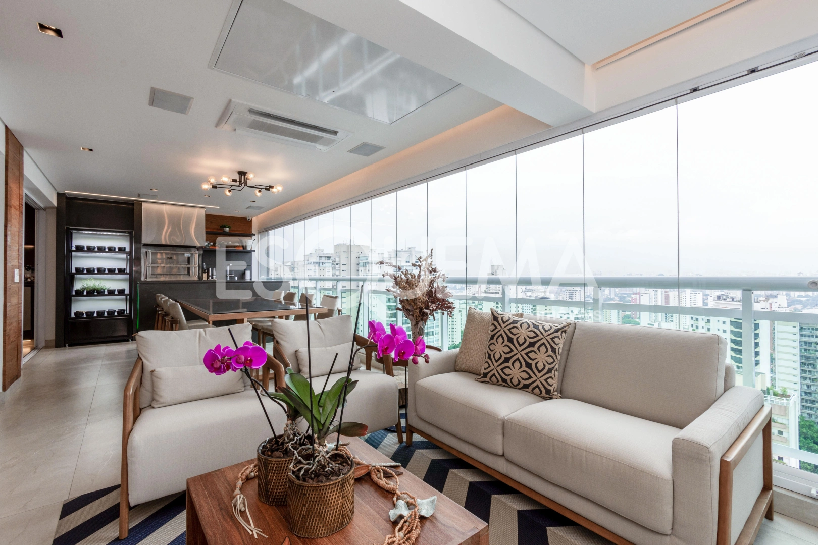 Cobertura com vista para o skyline - Imagem 6