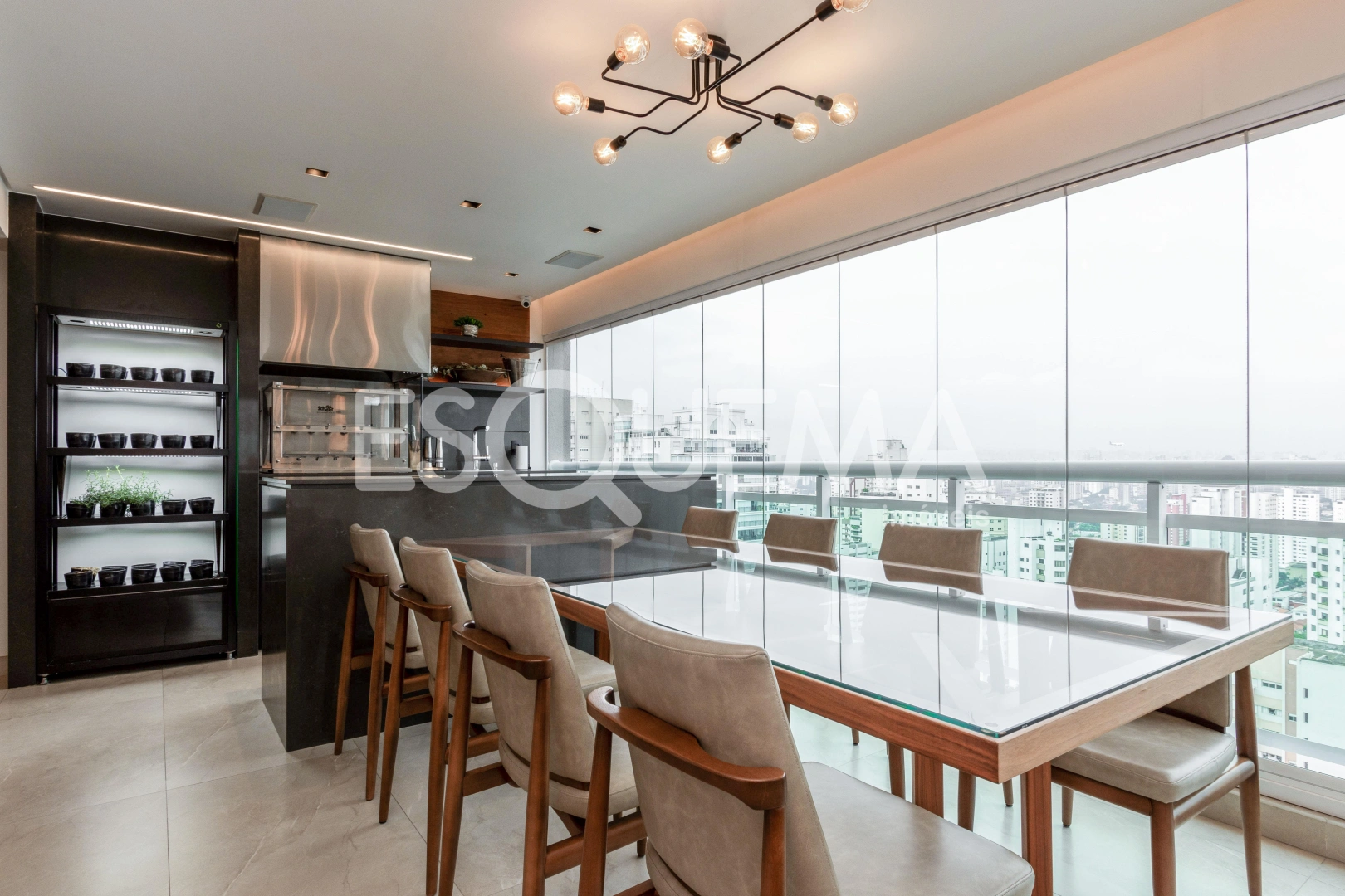Cobertura com vista para o skyline - Imagem 9