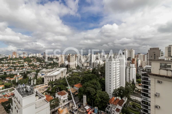 Cobertura com vista panorâmica