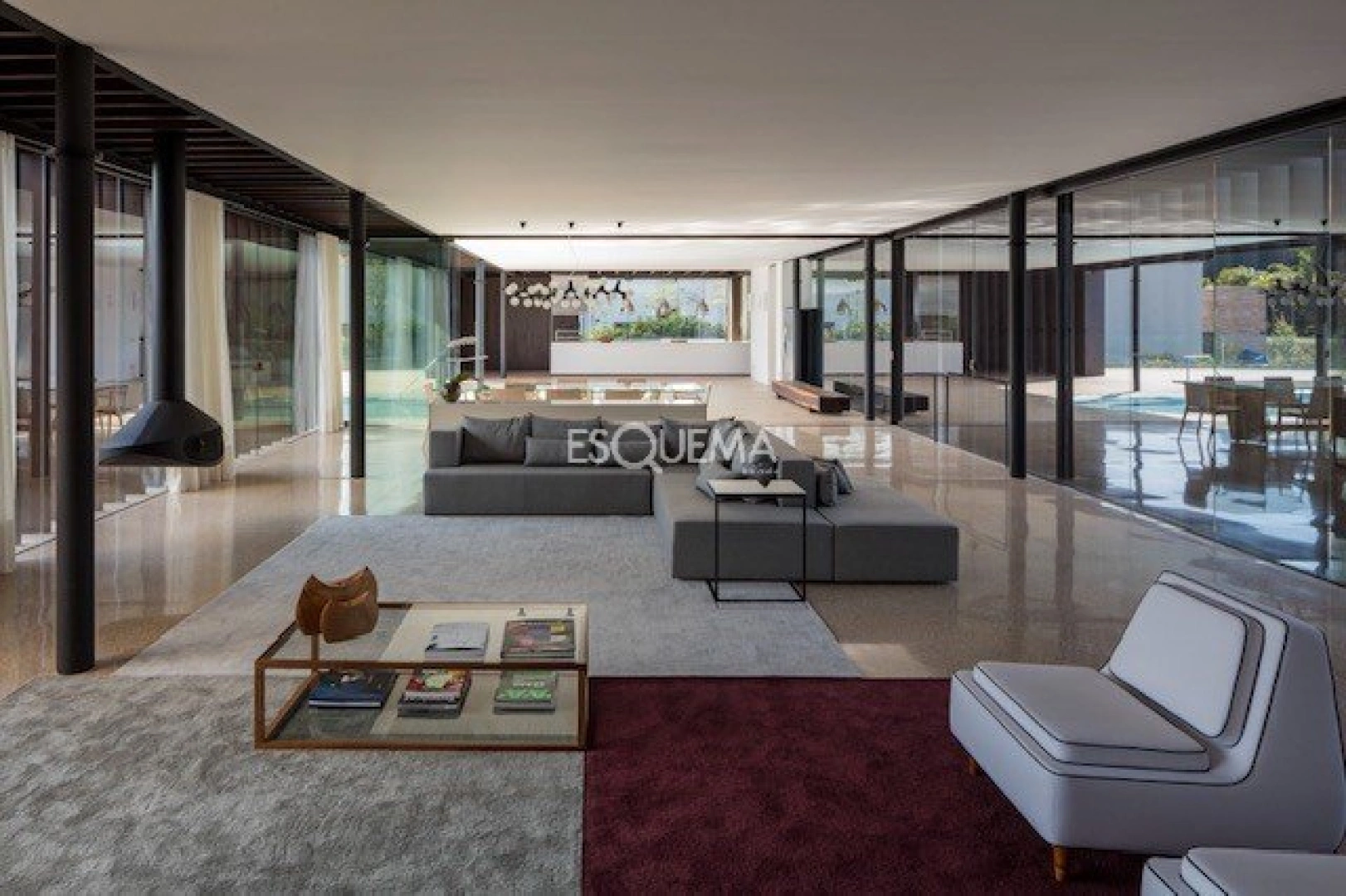 Casa ampla e com projeto moderno - Imagem 11