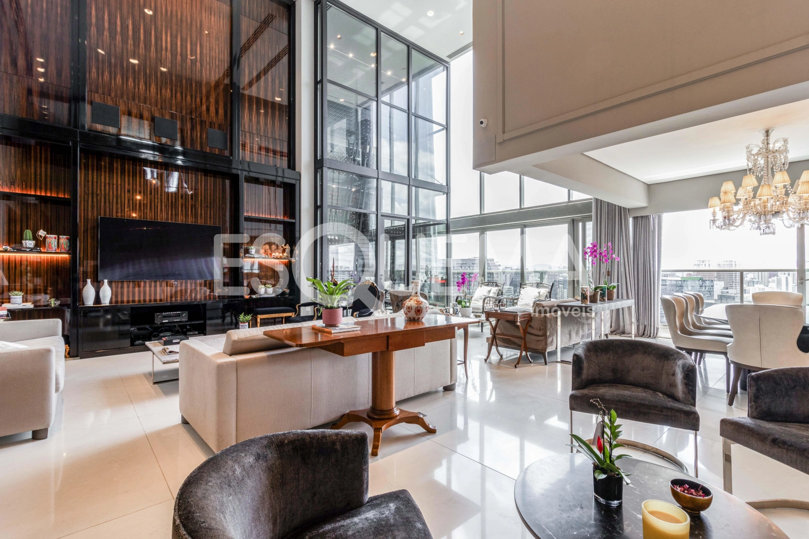 Cobertura em prédio de Philippe Starck, com vista para a Faria Lima - Imagem 9