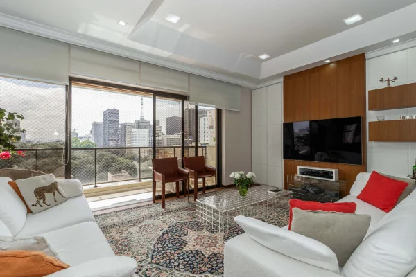 Cobertura com vista eterna para o Parque Trianon
