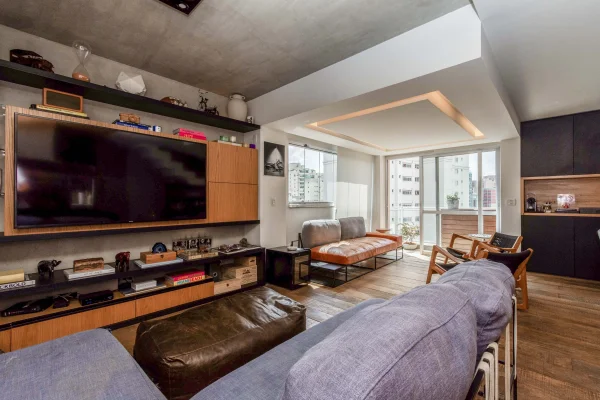 Apartamento duplex com reforma moderna