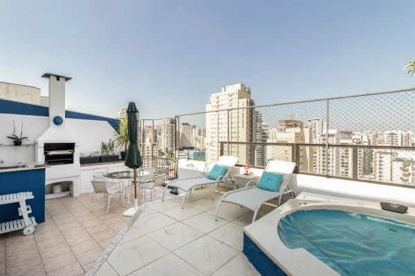 Cobertura duplex próxima ao Parque Ibirapuera