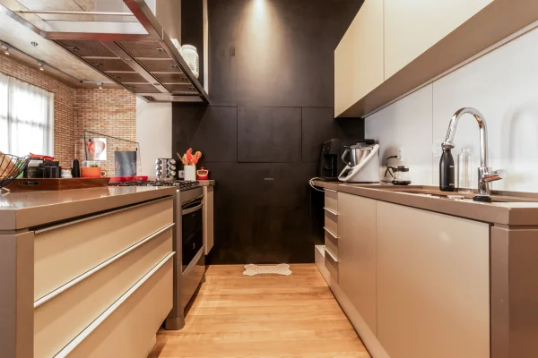 Apartamento projetado em estilo nova-iorquino