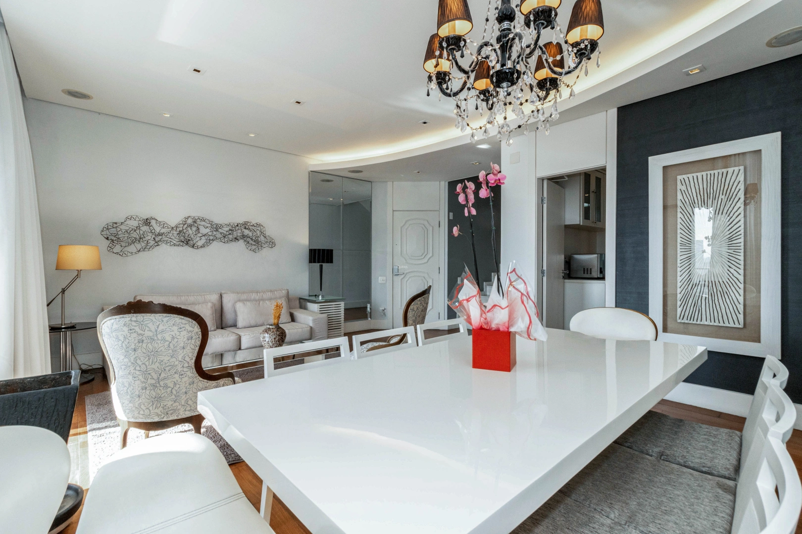 Cobertura Duplex mobiliada e bem decorada - Imagem 9