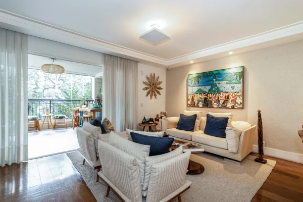 Apartamento moderno próximo ao Shopping Ibirapuera