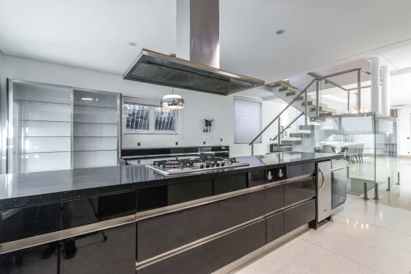 Casa ampla com design moderno